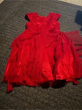 Jona Michelle red dress.